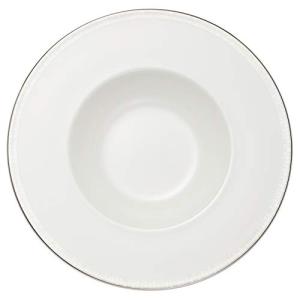 NARUMI(ナルミ) プレート 皿 パールモザイク シルバー 25cm リム スープ 51638-5239｜bonnenuit