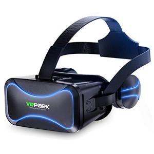 VRメガネ - 3Dメガネは、4.5?6.0インチのスマートフォンバーチャルリアリティブルーレイVRメガネ用のヘッドフォンが装備されているバーチ｜bonnenuit