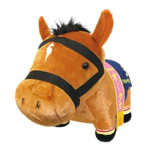 サラブレッドコレクション ふわふわBIGぬいぐるみ (リバティアイランド) 35×45cmサイズ