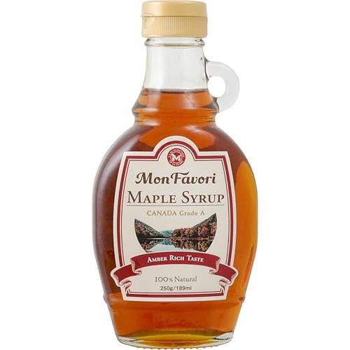 モン ファボリ モンファボリ ピュア メープルシロップ 250g カナダ産 100% メープル 液だ...