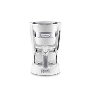 デロンギ(DeLonghi) ドリップコーヒーメーカー 0.65L?ホワイト アクティブシリーズ ICM14011J-W｜bonnenuit