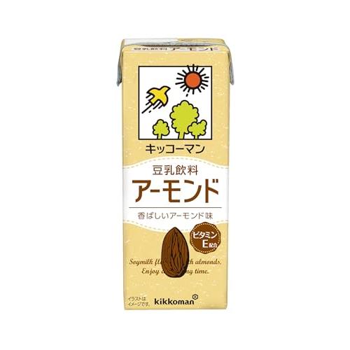 キッコーマン 豆乳飲料 アーモンド 200ml ×18本