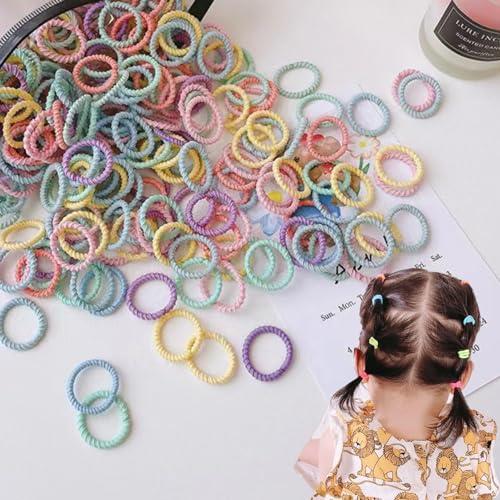 ヘアゴム キッズ ぎざ子 ベビー 2cm 100本 セット 薄毛 赤ちゃん 子供用 痛くない カラフ...