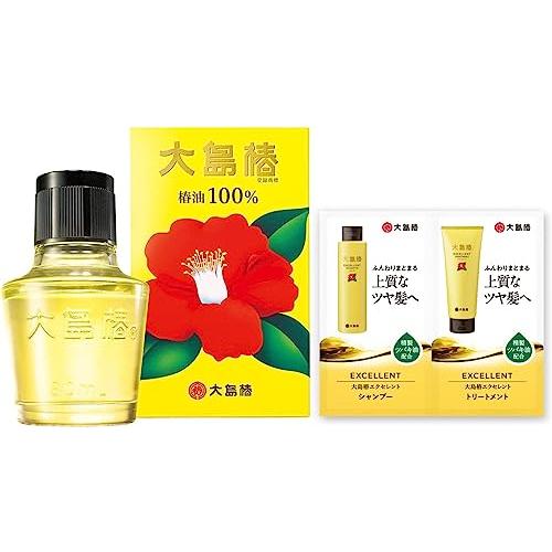 大島椿 60mL おまけ付 椿油100% ヘアオイル スタイリング剤 マルチオイル しっとり 肌 頭...