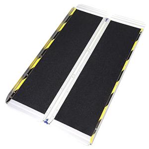 Ruedamann アルミスロープ 長さ157cm*幅85cm 耐荷重400kg アルミ
