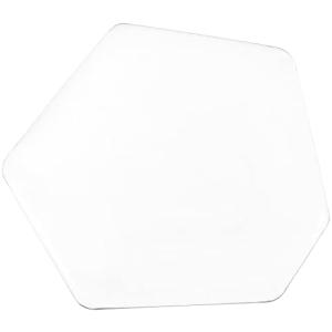 吉沼硝子 ガラス プレート 皿 変形 六角形 多角形 約直径12cm クリア 透明 日本製 食器｜bonnenuit