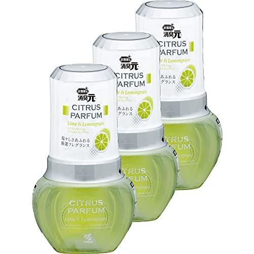 消臭元 まとめ買いお部屋の シトラスパルファム ライム&amp;レモングラス 消臭芳香剤 部屋用 400ml...