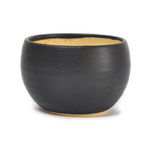 盆栽鉢 3号 くろ丸モダン鉢 小   3号 くろ丸モダン鉢 小