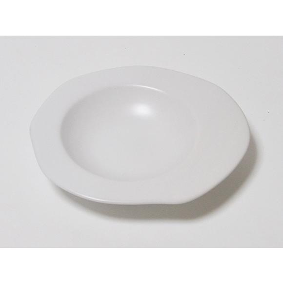 淡海白マットM 陶器鉢 植木鉢