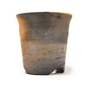 盆栽鉢 4号 伊賀焼 仁作 灰かぶり 寸胴大 : 盆栽妙 ヤフー店 - 通販