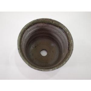 盆栽鉢 4号 緑釉中深 陶器 鉢 おしゃれ かわいいの詳細画像2
