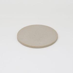 盆栽敷物 萬古焼 万古焼 白 3号 丸陶板 9.6cm×0.5cm 敷物 陶器 ミニ盆栽 ミニミニ ...