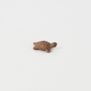盆栽 添景 万古焼 添景 イラボ 豆 亀 3個セット幅3.7cm×奥行2.2cm×高さ1.2cm 盆栽添え物 盆栽小物 陶器 盆栽 苔盆栽 盆栽飾り 盆栽妙
