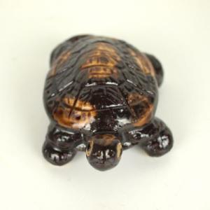 盆栽 飾り 添景 盆栽飾り カメ 3号サイズ 横5.5cm 縦9.5cm 高さ4cm 置物 盆栽装飾...