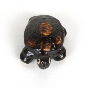 盆栽 飾り 添景 盆栽飾り カメ 2号サイズ 横4cm 縦7cm 高さ3cm かめ 置物 盆栽装飾品...