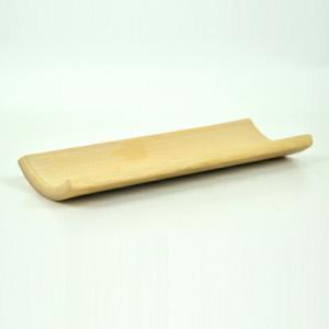 盆栽 花台 竹の器 8号 幅24cm×奥行9.5cm×高さ3cm 敷物 受皿 苔玉 山野草 横長 盆...