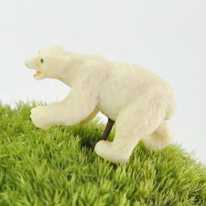 アニマルピック ホッキョクグマ テラリウム 苔庭 多肉植物