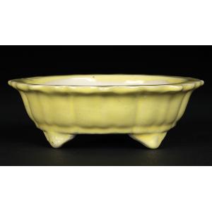 盆栽鉢 「広東色小鉢」 植木鉢 中国鉢 色小鉢 4号 11.5cm 小品盆栽