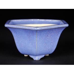角山窯幸峰浮彫龍文長方鉢 第17回現代小鉢作家展「泥物の部」銀賞受賞