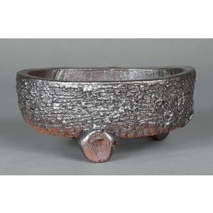 寿悦白釉長方鉢 盆栽鉢 植木鉢 盆器 pot bonsaipot juetsu ジュエツ