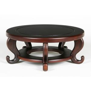 盆栽飾り卓 盆栽飾り台 「丸五足卓 60型」 盆栽卓 盆栽台 花台 丸卓 20