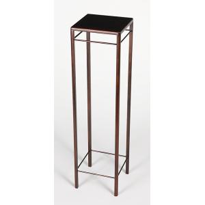 盆栽飾り卓 盆栽飾り台 「正方高卓（大）」 盆栽卓 盆栽台 花台 正方卓 懸崖卓 4号 W12cm ...