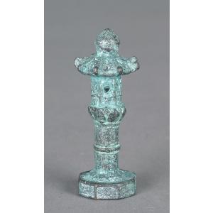 銅製添景「八角灯篭」