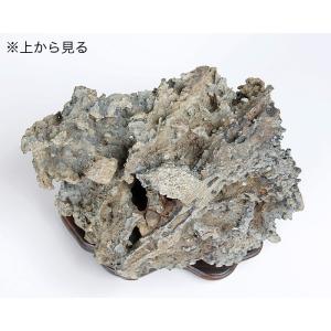 水石 「加茂川石」 盆石 天然石 すいせき 台...の詳細画像1