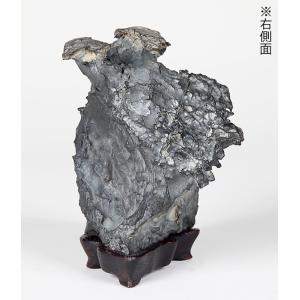 水石 「馬蹄石」 盆石 天然石 すいせき 台座...の詳細画像2