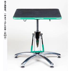 盆栽道具 盆栽作業台 「油圧式回転作業台Gre...の詳細画像2