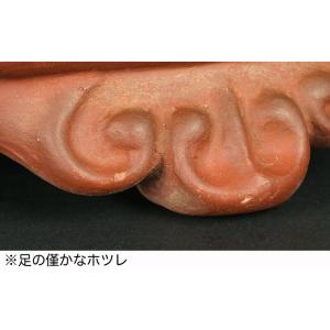 紅泥雷文楕円鉢の詳細画像2