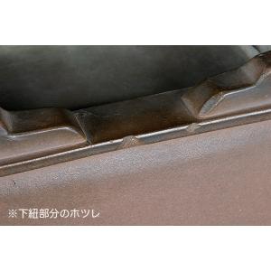 盆栽鉢 紫泥外縁下紐長方鉢 植木鉢 中国鉢 支...の詳細画像3