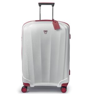 RONCATO  WE ARE  63L  ホワイトxレッド ４泊〜６泊前後の旅に イタリア製  メーカー10年保証付正規品｜bonvoyage-japan