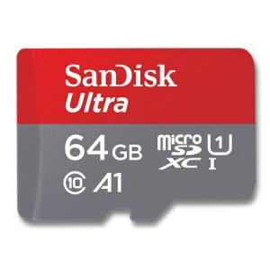 SanDisk マイクロSDカード 64GBmicroSDXC クラス10 UHS-I120MB/s A1対応SDSQUA4-064G-GN6MN｜bonz