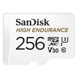 SanDisk 高耐久性 マイクロSDカード 256GB High Endurance microSDXC 100MB/s C10 U3 V30 SDSQQNR-256G-GN6IA｜bonz