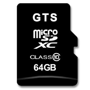 GTS ドライブレコーダー用 マイクロSDカード 64GB 耐久温度100度対応アダプター付き｜bonz
