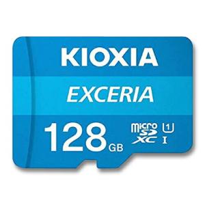 KIOXIA（東芝 後継）マイクロSDカード 128GB microSDXC クラス10 UHS-I 100MB/s LMEX1L128GG2｜bonz