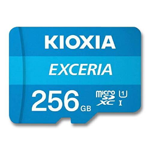 KIOXIA（東芝 後継）マイクロSDカード 256GB microSDXC クラス10 UHS-I...