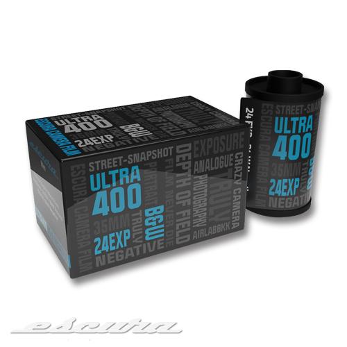 ESCURA Ultra 400 B&amp;W Film 35mm モノクロネガフィルム ISO400 2...