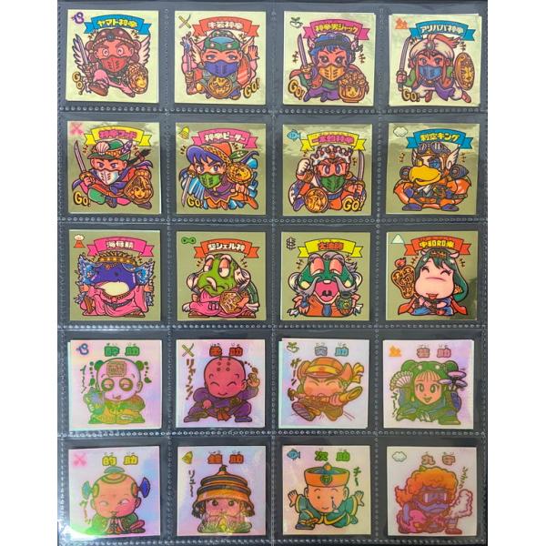 ビックリマン アイス版 美品 第09弾　3すくみ　全36種コンプ　［3子03］　