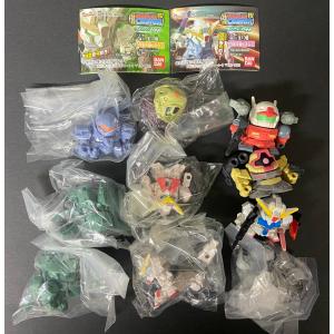 SDガンダム ガン消し フルカラー カスタム11 コンプセット ミニブック2
