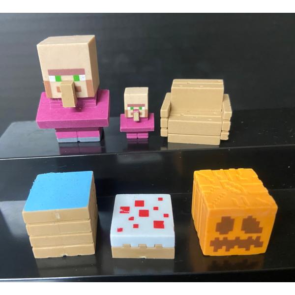 MINECRAFT(マインクラフト) マイケシスターターセット03 村人とすてきな家具パック　パーツ...