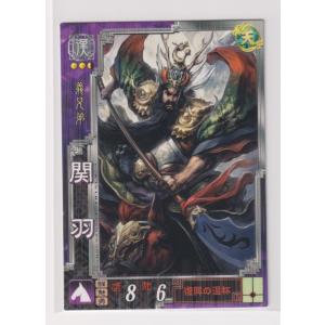 三国志大戦6 蜀 6弾 SR 関羽 忠義の大号令 武聖 コレクション用 【3子