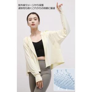 UVカット パーカー レディース UPF50+...の詳細画像1