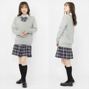 スクールセーター 女子 秋冬 制服 中学生 高...の詳細画像2