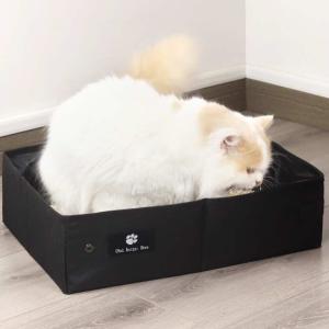 猫 トイレ 折りたたみ 折り畳み 猫トイレ 撥...の詳細画像3