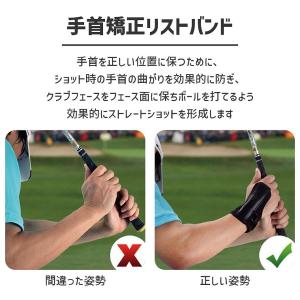 ゴルフ 手首ブレース 手首矯正リストバンド 手...の詳細画像1