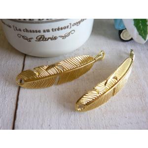 チャーム フェザー 8個入 羽 銀 シルバー 手芸 パーツ ハンドメイド