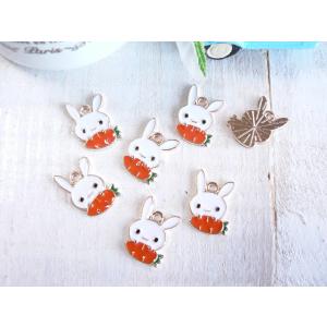 チャーム ひよこ 6個 ( #1952) ヒヨコ ペンダントヘッド ファスナー