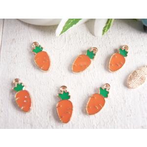 チャーム どんぐり 6個 ( #1777) ドングリ ペンダントヘッド